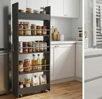 COLONNE CUISINE 4 ETAGES 135×60×20CM / رف مطبخ 4 طوابق