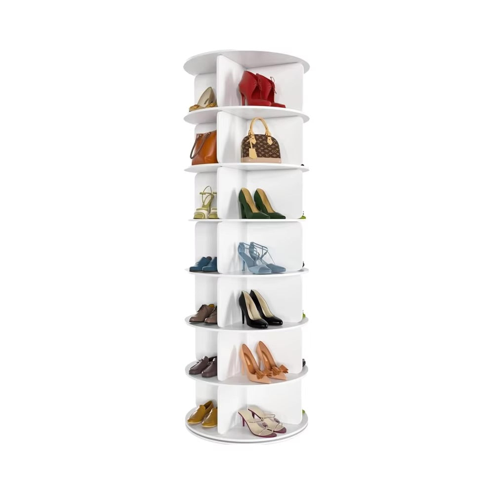 SUPPORT 7 ETAGES /Accessoires chaussures  FOREX blanc 12 Mm