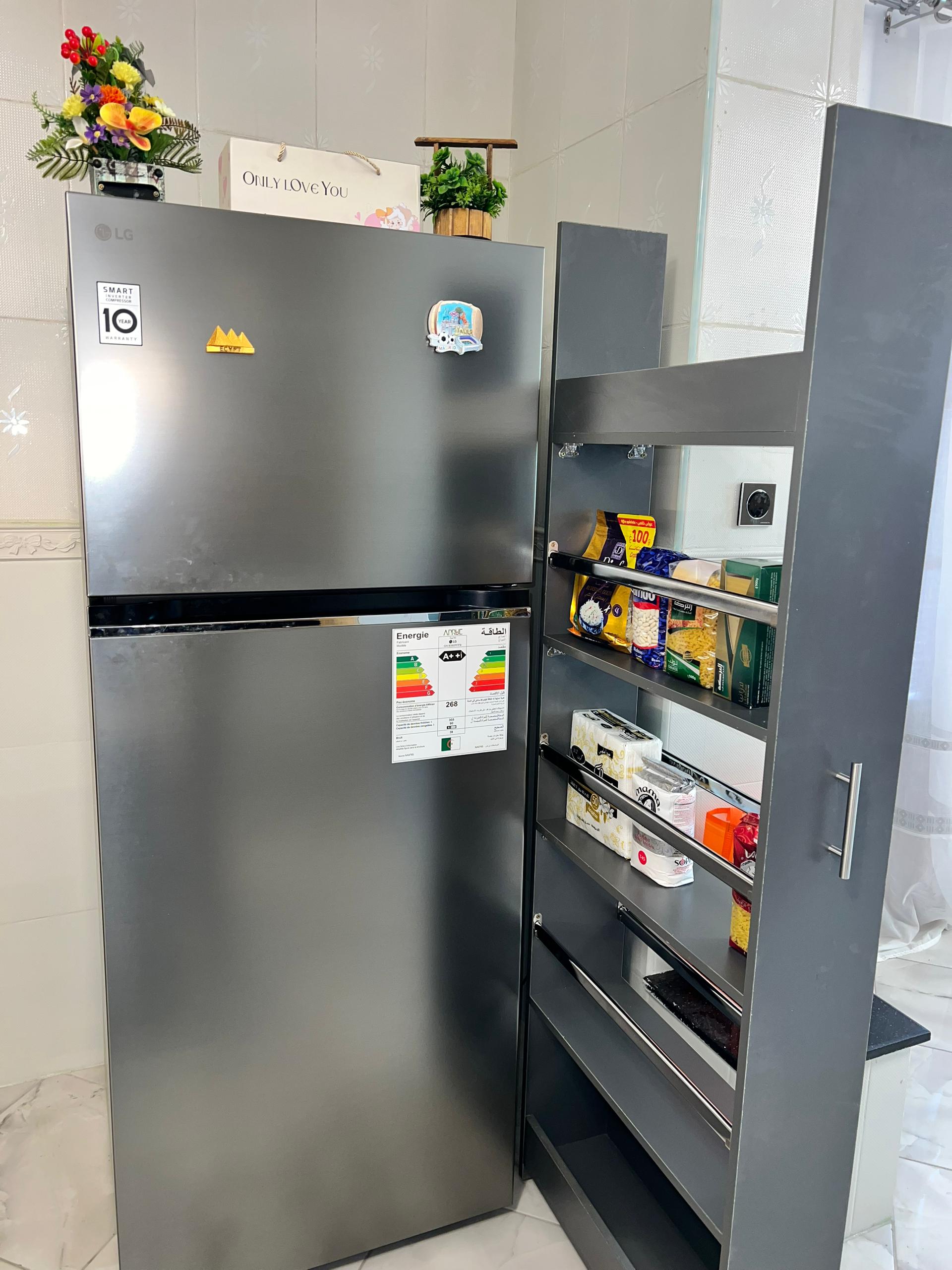 COLONNE 5 ETAGE منظم مطبخ  ORGANISATEUR DE CUISINE 180×60CMx 20