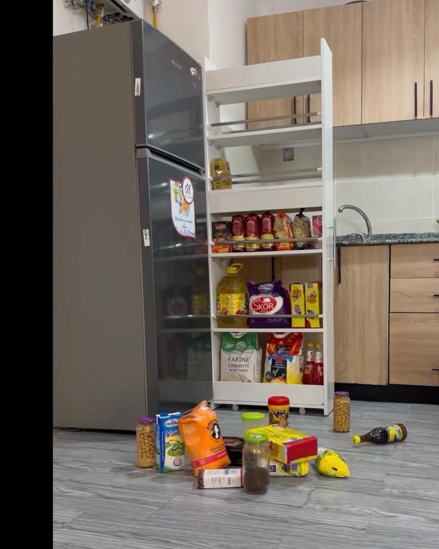 COLONNE 5 ETAGE منظم مطبخ  ORGANISATEUR DE CUISINE 180×60CMx 20
